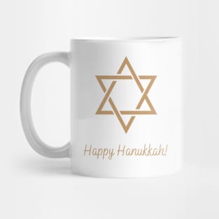 Holiday Collection - Happy Hanukkah (Gold) Mug